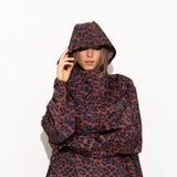 Raincoat leo splashes navy/rust - VIVI MARI