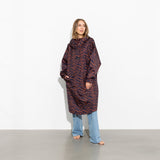 Raincoat leo splashes navy/rust - VIVI MARI