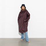 Raincoat leo splashes navy/rust - VIVI MARI