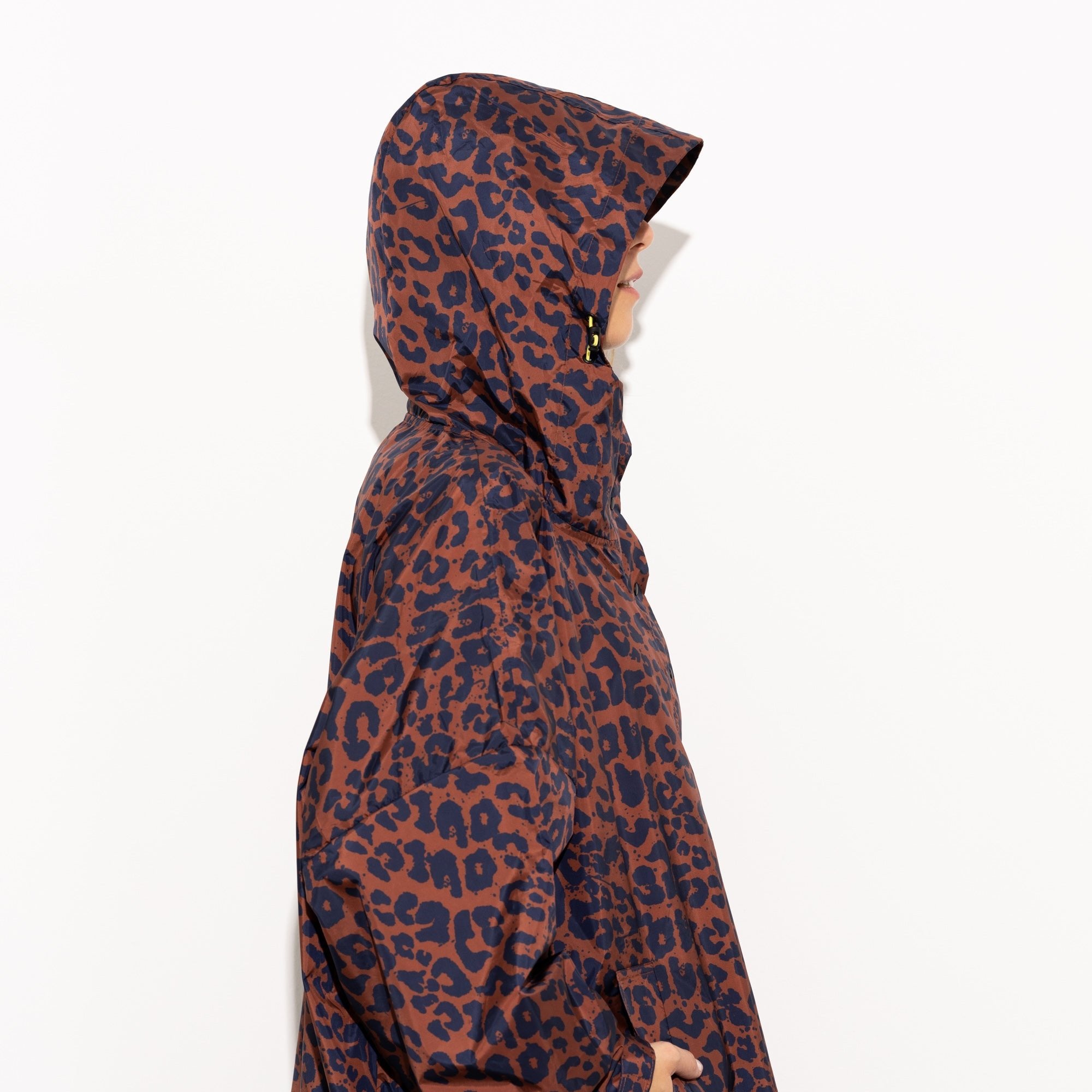 Raincoat leo splashes navy/rust - VIVI MARI