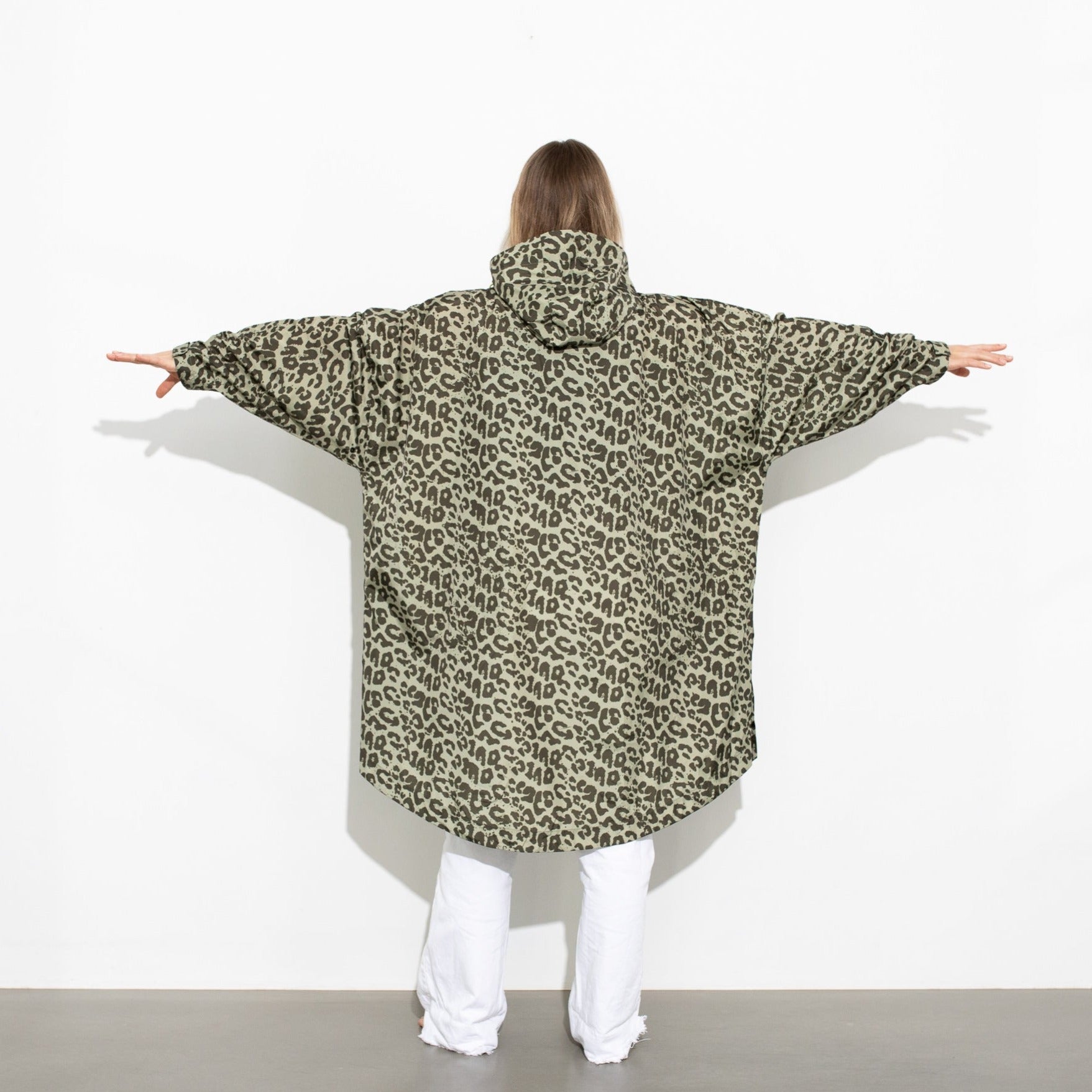 Raincoat leo splashes olive/pale olive - VIVI MARI