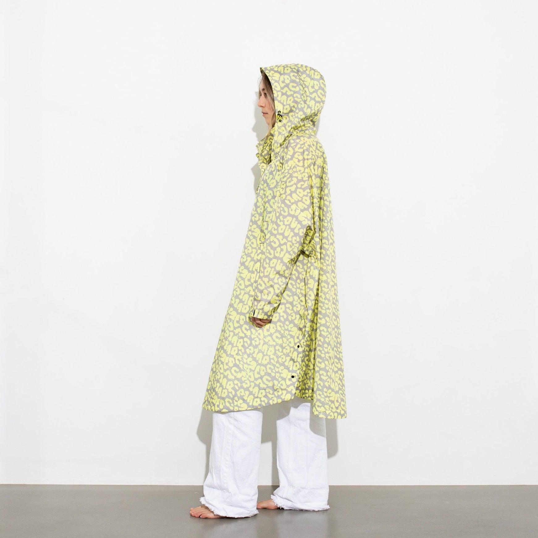 Raincoat leo splashes yellow/grey - VIVI MARI