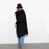 Raincoat solid black - VIVI MARI