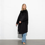 Raincoat solid black - VIVI MARI