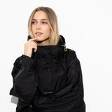 Raincoat solid black - VIVI MARI