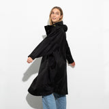 Raincoat solid black - VIVI MARI