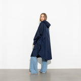 Raincoat solid navy - VIVI MARI