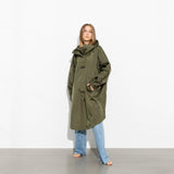 Raincoat solid olive - VIVI MARI