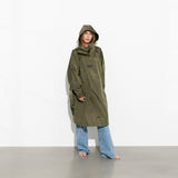 Raincoat solid olive - VIVI MARI