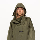 Raincoat solid olive - VIVI MARI