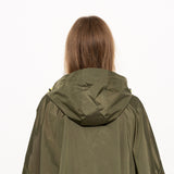 Raincoat solid olive - VIVI MARI