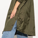 Raincoat solid olive - VIVI MARI