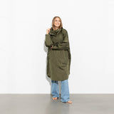 Raincoat solid olive - VIVI MARI