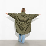 Raincoat solid olive - VIVI MARI