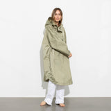 Raincoat solid pale olive - VIVI MARI