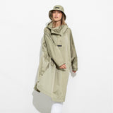 Raincoat solid pale olive - VIVI MARI