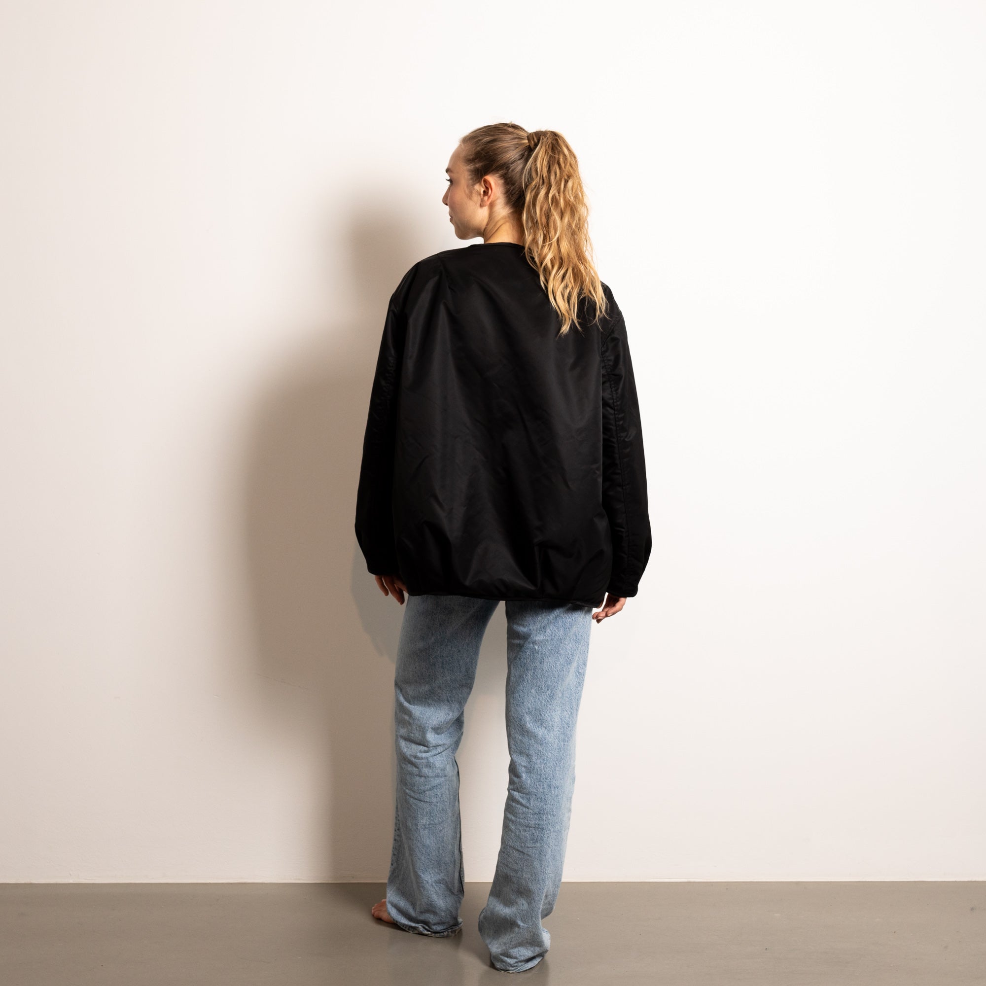 Reversible Bomber Jacket - black/sand - VIVI MARI