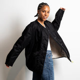 Reversible Bomber Jacket - black/sand - VIVI MARI