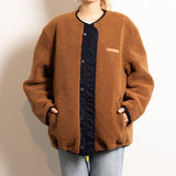 Reversible Bomber Jacket - navy/caramel - VIVI MARI