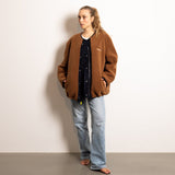 Reversible Bomber Jacket - navy/caramel - VIVI MARI