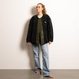 Reversible Bomber Jacket - olive/leo navy-olive - VIVI MARI