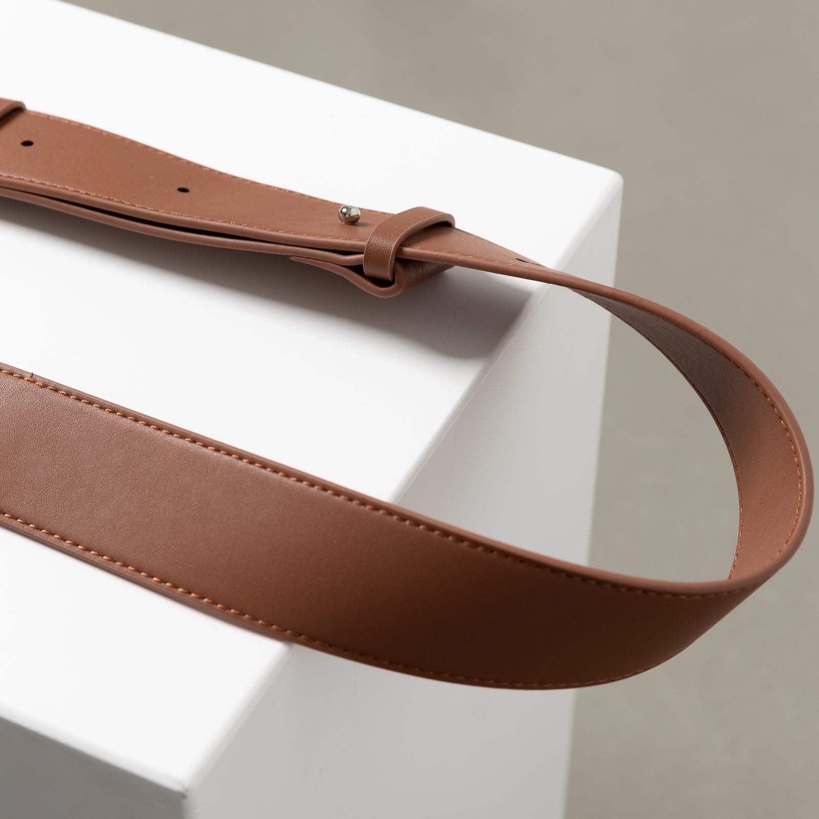strap basic belt - tan - VIVI MARI