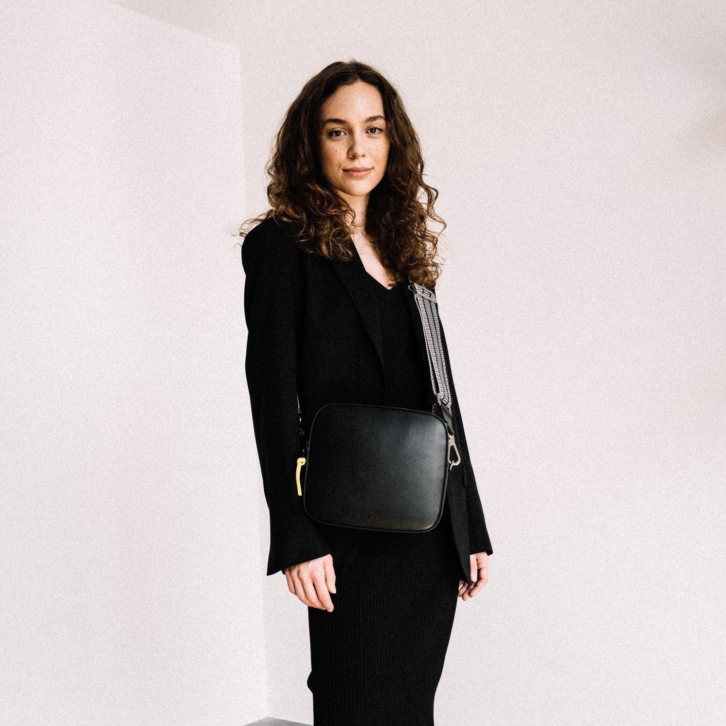 strap ethno black/white - black - VIVI MARI
