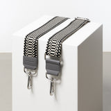 strap ethno black/white - taupe - VIVI MARI