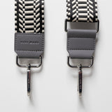 strap ethno black/white - taupe - VIVI MARI