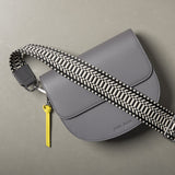 strap ethno black/white - taupe - VIVI MARI