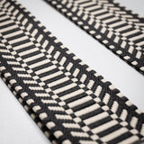 strap ethno black/white - taupe - VIVI MARI