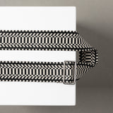 strap ethno black/white - taupe - VIVI MARI