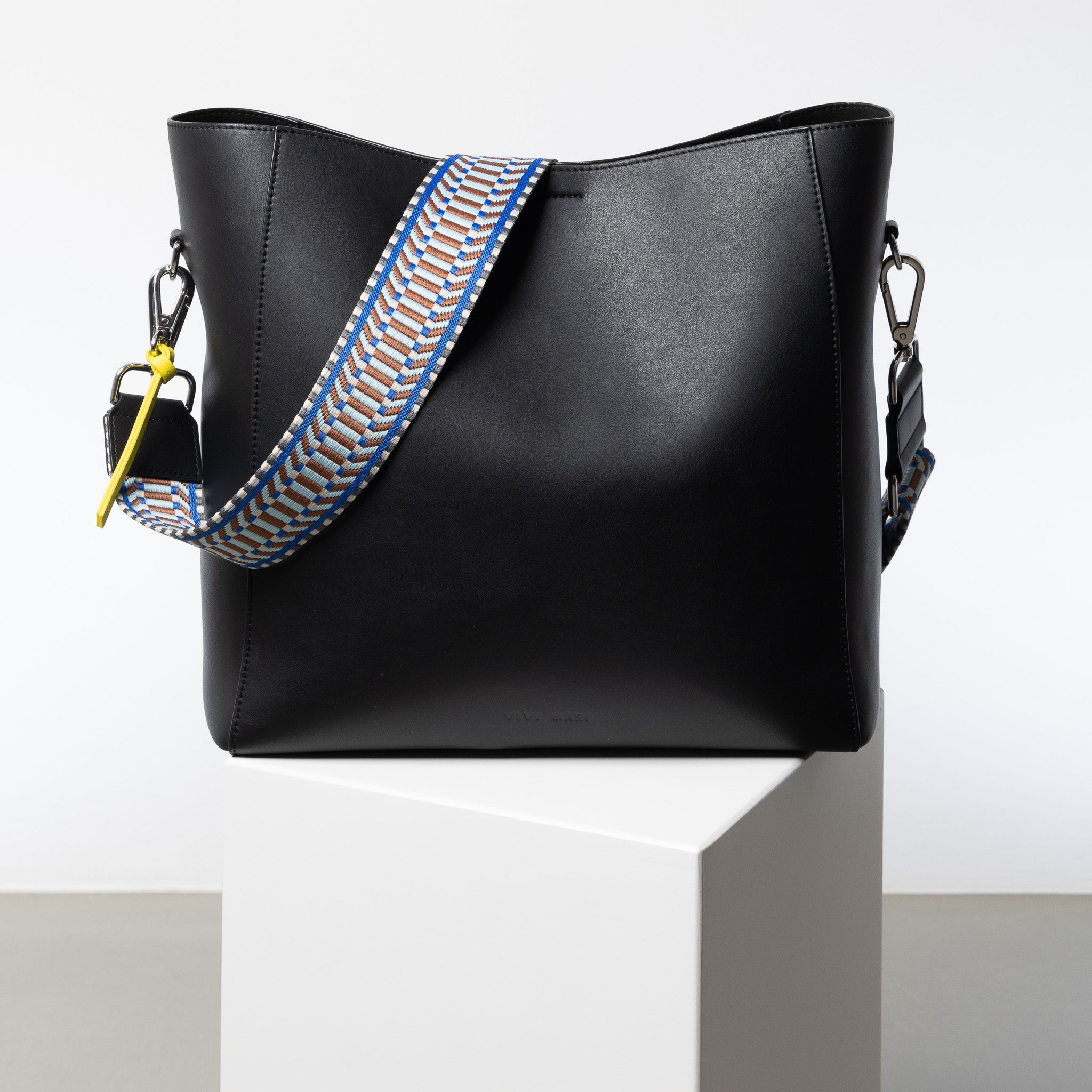 strap ethno multi blue - black - VIVI MARI