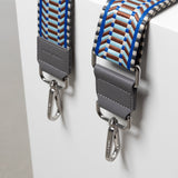 strap ethno multi blue - tan - VIVI MARI