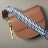 strap ethno multi blue - tan - VIVI MARI