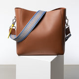 strap ethno multi blue - tan - VIVI MARI