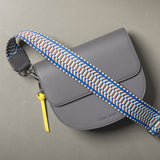 strap ethno multi blue - tan - VIVI MARI