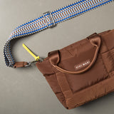 strap ethno multi blue - tan - VIVI MARI