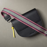 strap ethno multi magenta - black - VIVI MARI