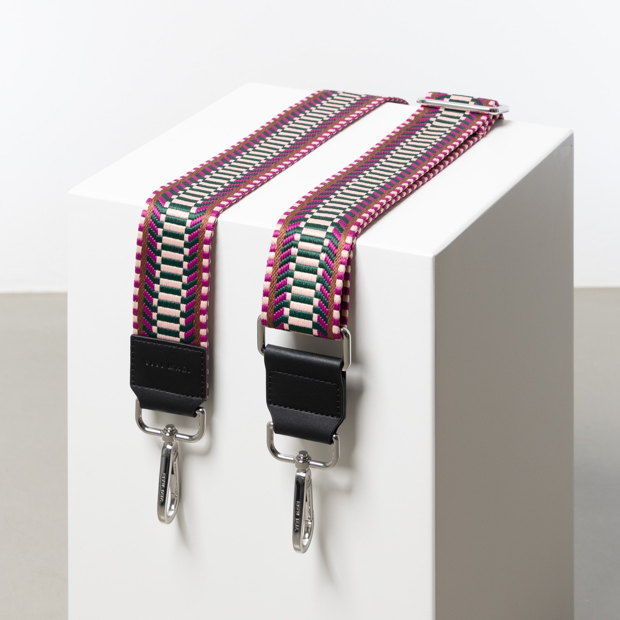 strap ethno multi magenta - black - VIVI MARI
