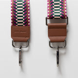 strap ethno multi magenta - tan - VIVI MARI
