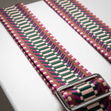 strap ethno multi magenta - tan - VIVI MARI
