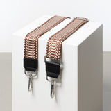 strap ethno tan/white - black - VIVI MARI