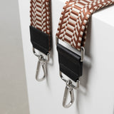 strap ethno tan/white - black - VIVI MARI
