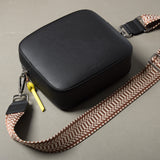 strap ethno tan/white - black - VIVI MARI