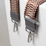 strap ethno tan/white - taupe - VIVI MARI