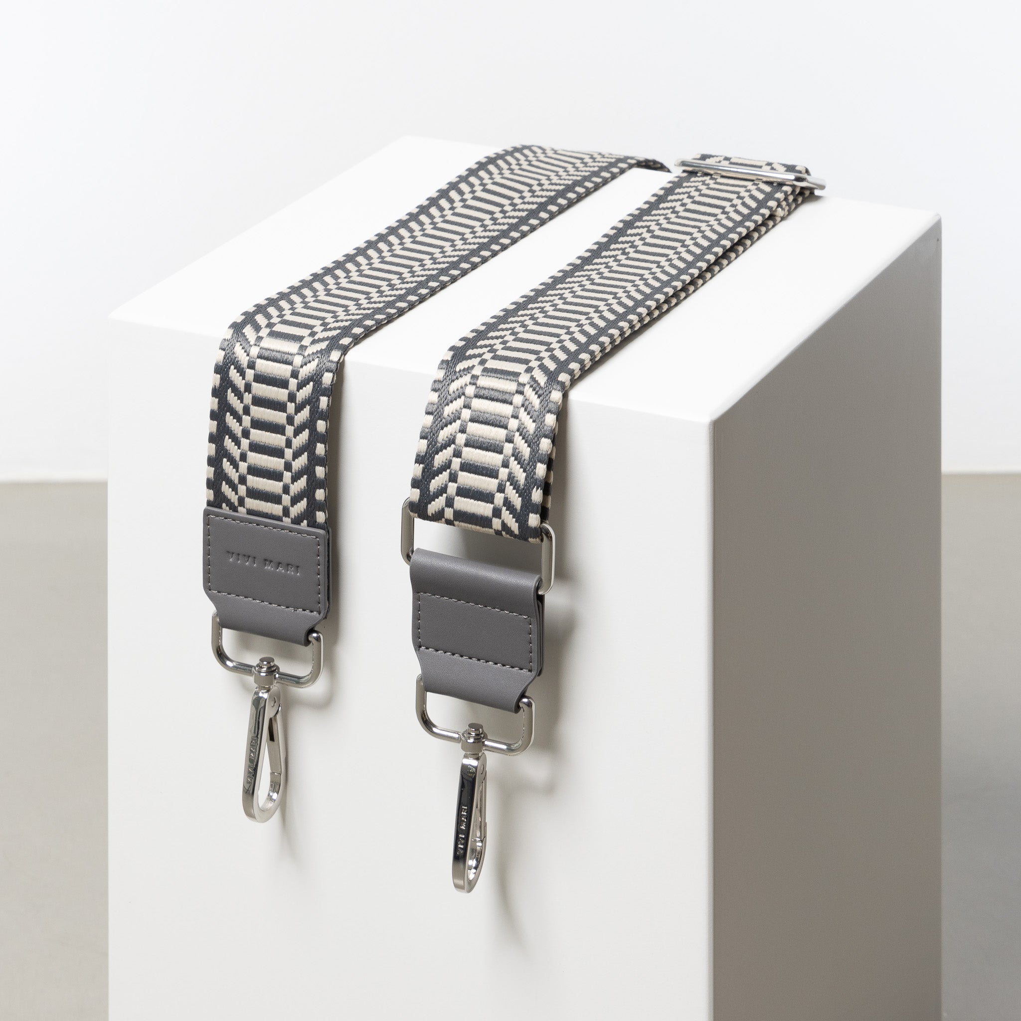 strap ethno taupe/white - taupe - VIVI MARI