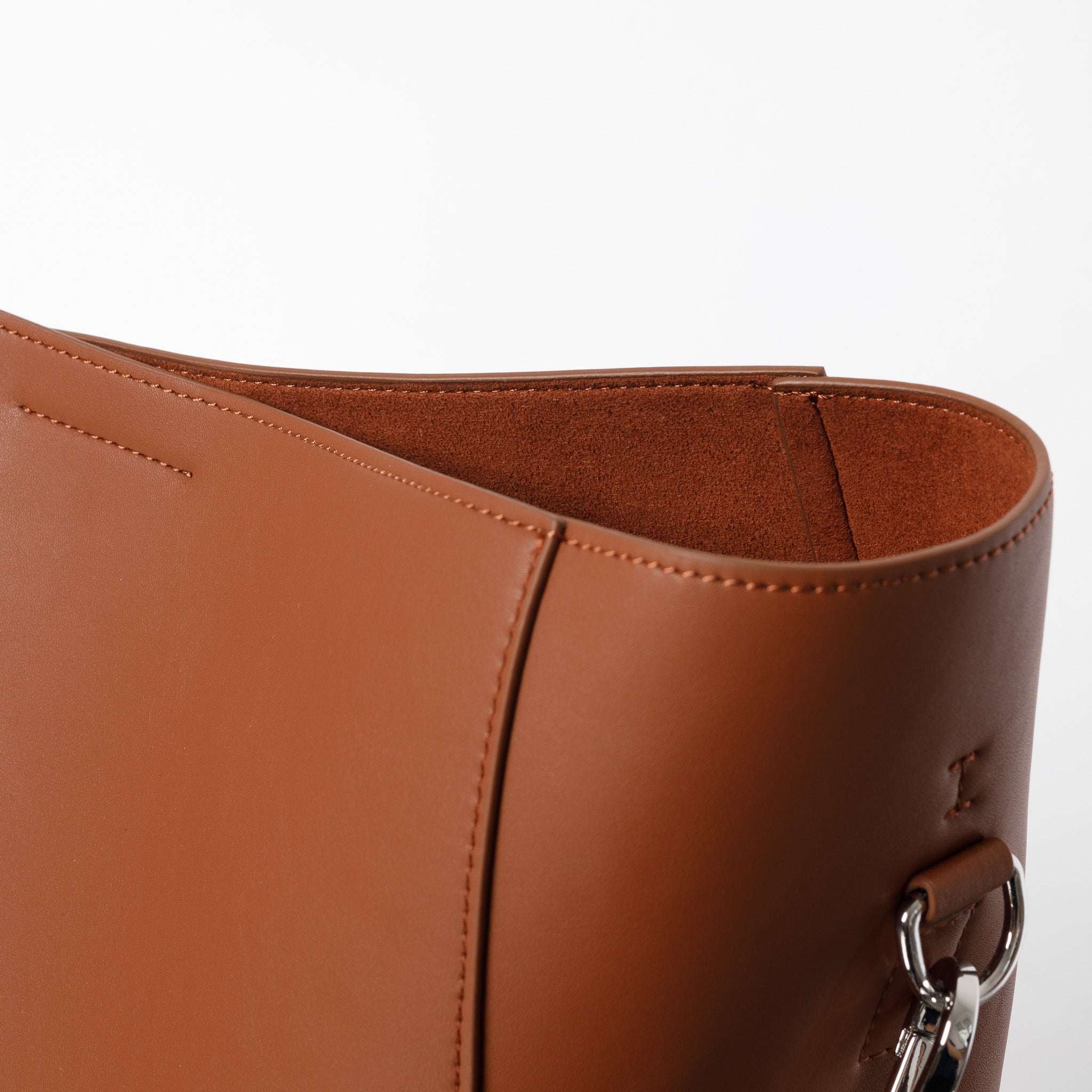 tote bag + strap basic classic - tan - VIVI MARI