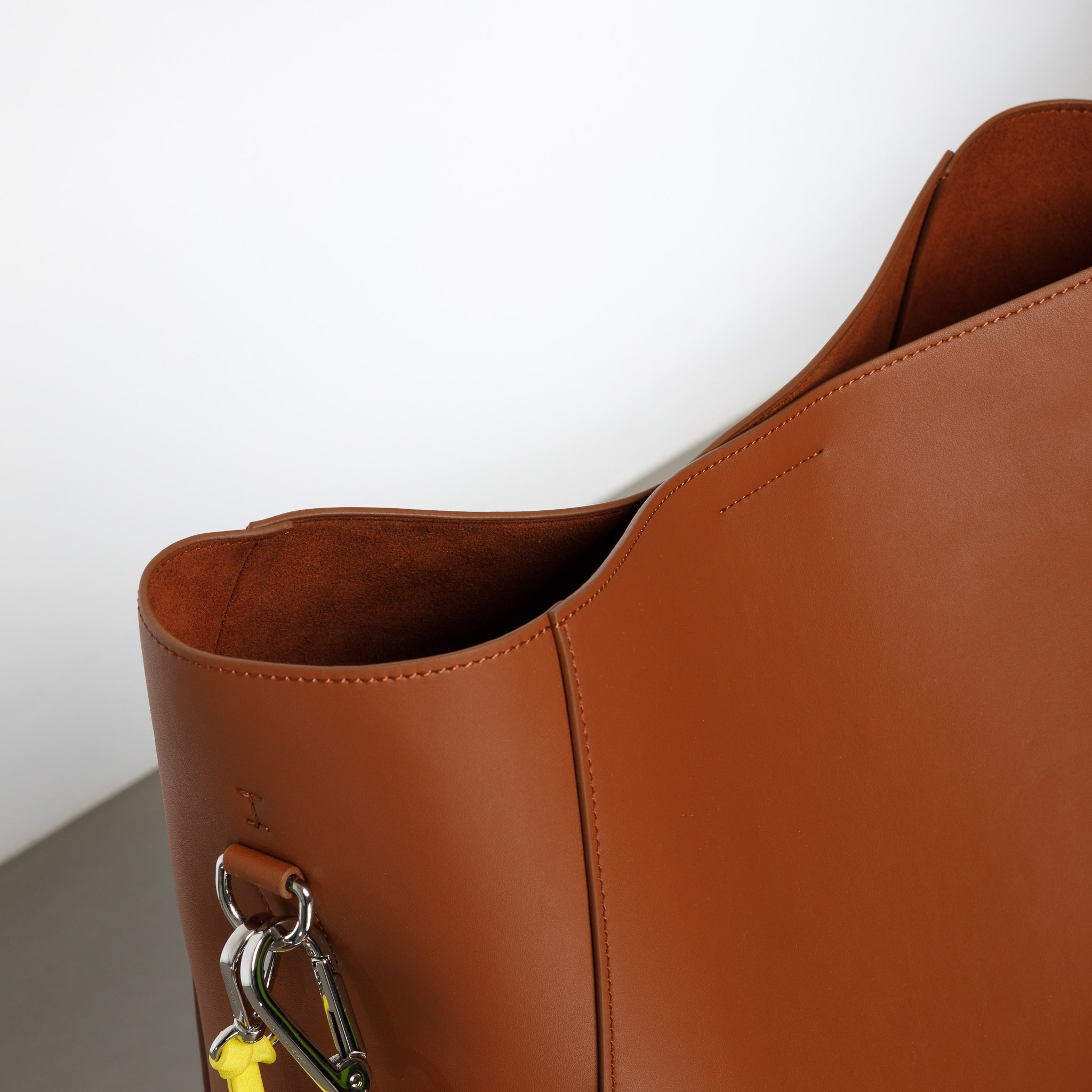 tote bag + strap basic classic - tan - VIVI MARI