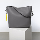 tote bag + strap basic classic - taupe - VIVI MARI